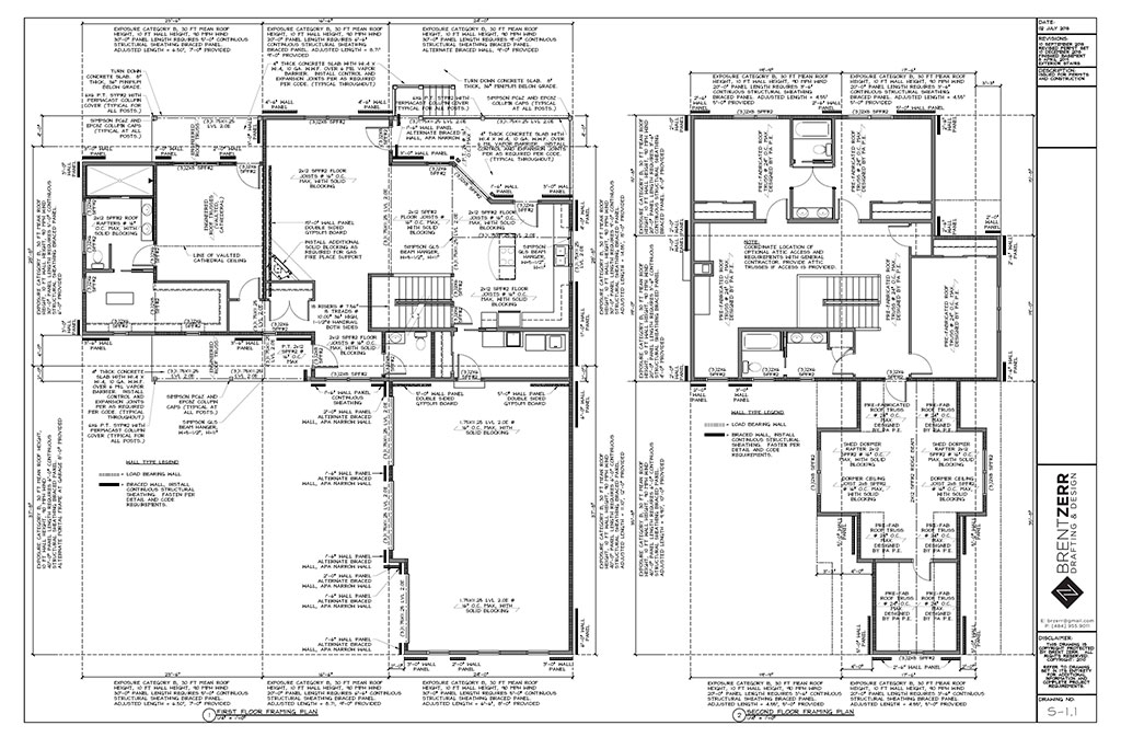 Single Family Home Drafting and Design, Lancaster County